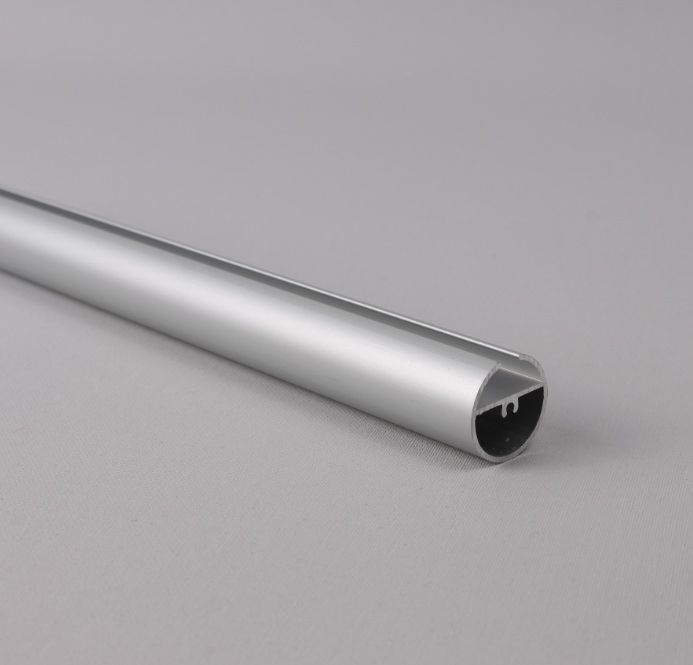Silver Round Bottom Silver Aluminium Round Bottom Bar - Yewdale
