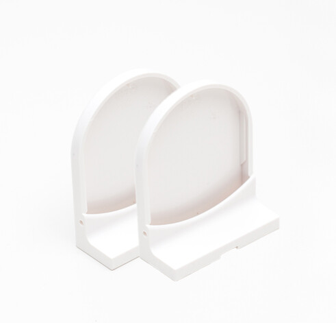 40mm Bracket Cover Set White