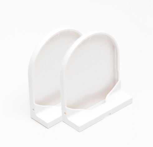 45mm Bracket Cover Set White