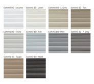Cellular Somme BO group swatches