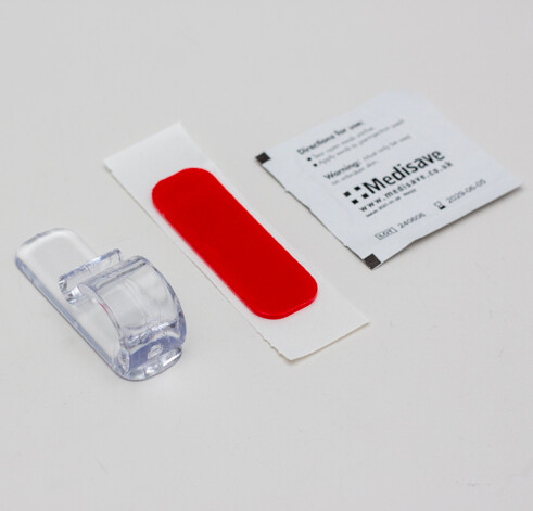 Self-Adhesive P Clip Cord and Chain Tidy Clear