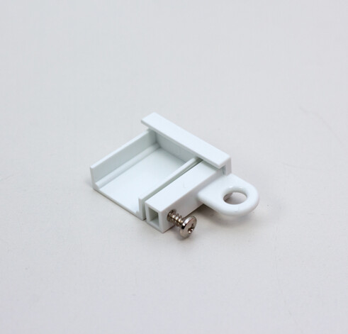 White End Cap and Screw