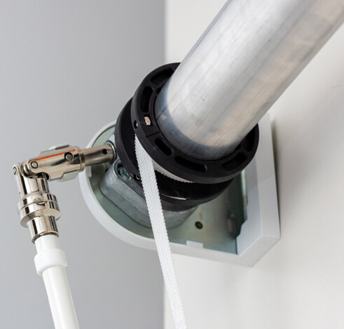 R56 Overhead Roller Blind with Crank