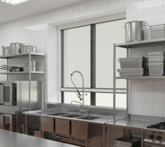 F30 Commercial Kitchen Side angle