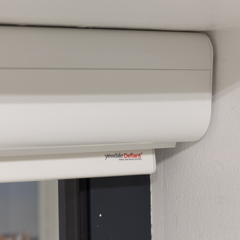 Slow-Rise Spring Cassette Blind | Child-Safe Blind System